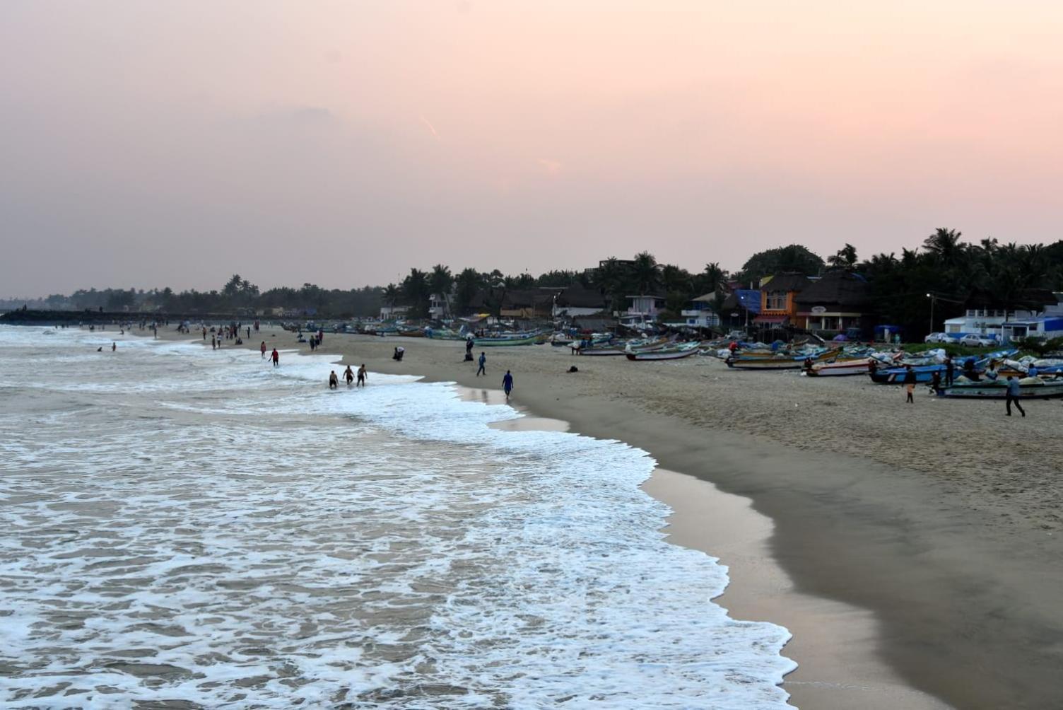 Serenity Sands Beach Resort Inn Puducherry Exterior foto